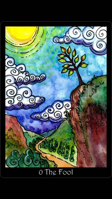 Ảnh chụp màn hình của Tarot of Trees