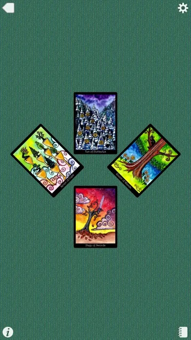 Ảnh chụp màn hình của Tarot of Trees