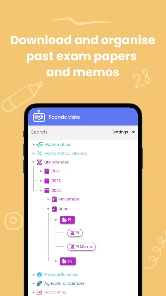 Screenshot di FoondaMate