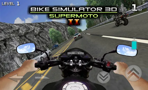 Tangkapan layar Bike Simulator 3D - SuperBike 2