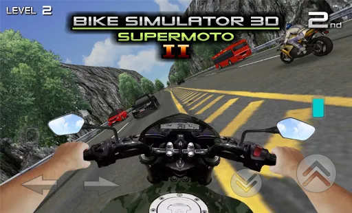 Tangkapan layar Bike Simulator 3D - SuperBike 2
