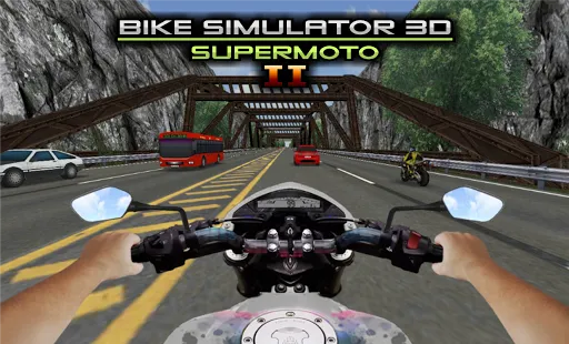 Tangkapan layar Bike Simulator 3D - SuperBike 2