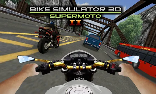 Tangkapan layar Bike Simulator 3D - SuperBike 2