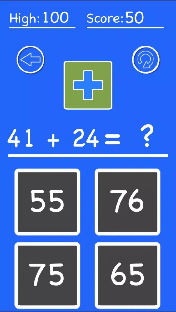 Capturas de tela do Math Kick