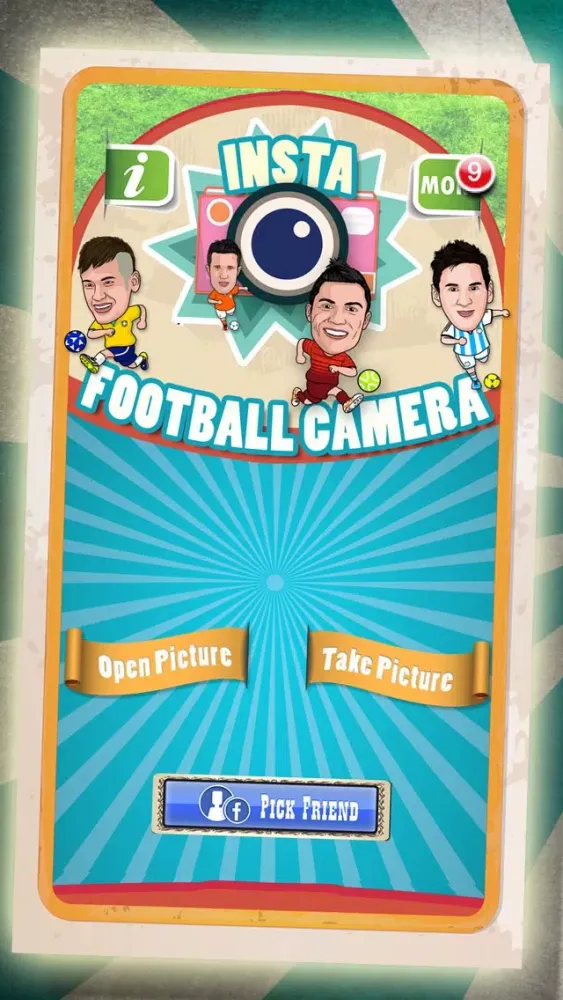 Tangkapan skrin Insta Football Camera : Ultimate Photo Soccer Player Fantasy Sticker