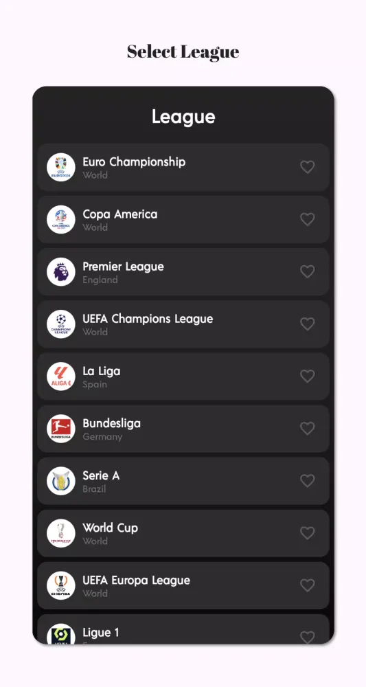 Zrzuty ekranu NetScore - Live Football Score