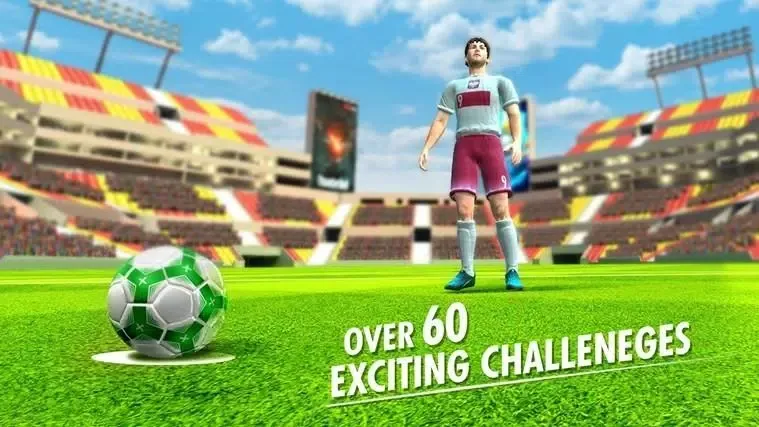 ภาพหน้าจอของ FootBall Penalty ShootOut
