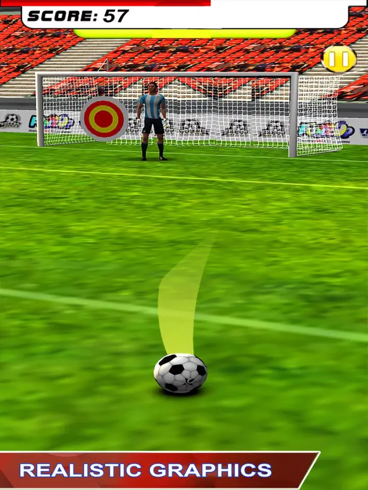 Football Penalty Shot iPad  Screenshots