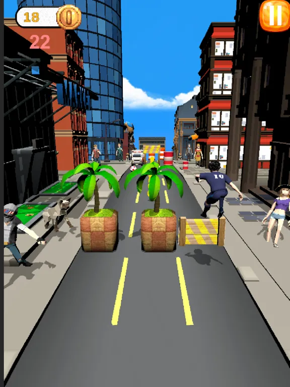Kick And Run : Runner Game iPad  Screenshots