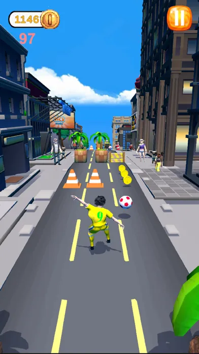 Kick And Run : Runner Game Screenshots
