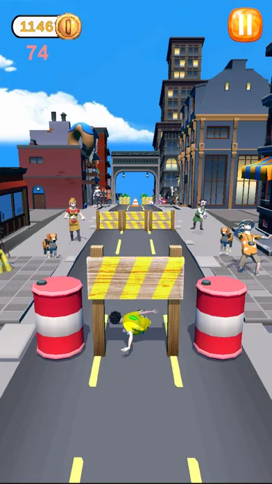 Kick And Run : Runner Game Screenshots