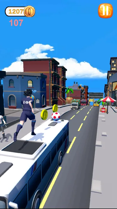 Kick And Run : Runner Game Screenshots