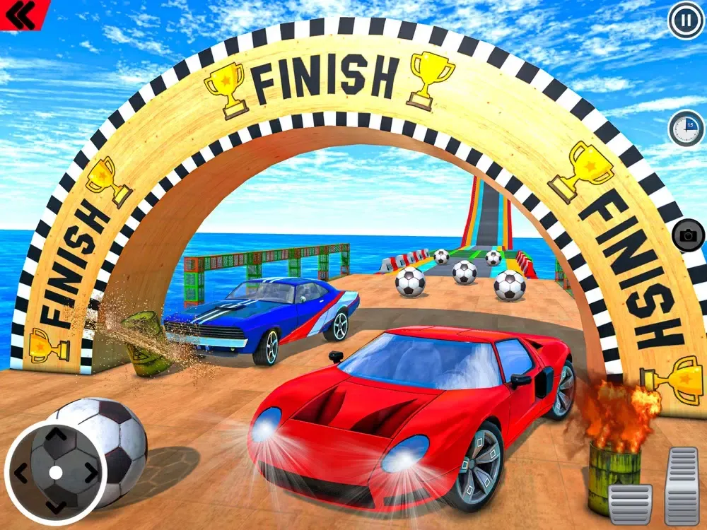 Mega Stunts: Soccer Ramps Hero iPad  スクリーンショット