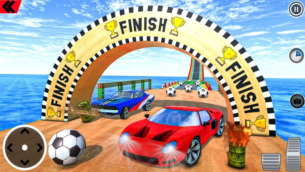 Mega Stunts: Soccer Ramps Hero スクリーンショット
