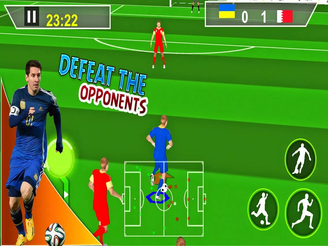 Ultimate Football : Worlds Soccer League iPad  Ekran Görüntüleri