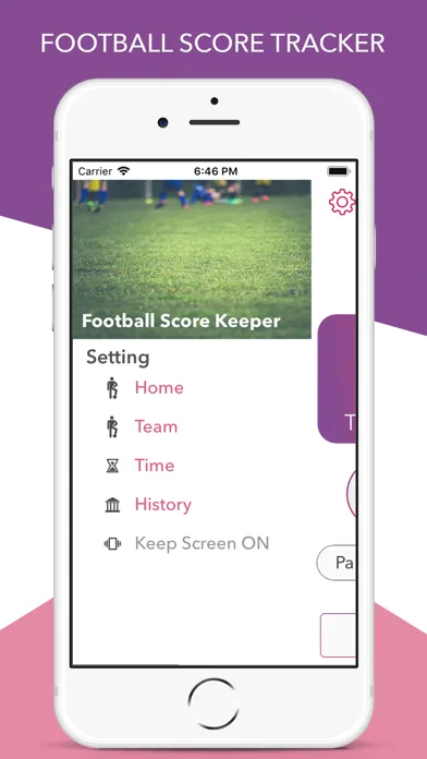 Football Score Tracker Ekran Görüntüleri