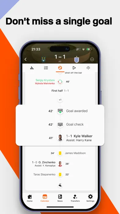 Screenshot di Forza Football - Live Scores