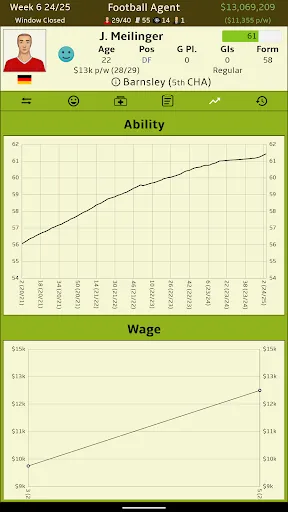 Screenshot di Football Agent