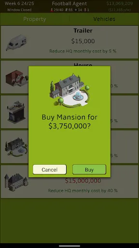 Screenshot di Football Agent