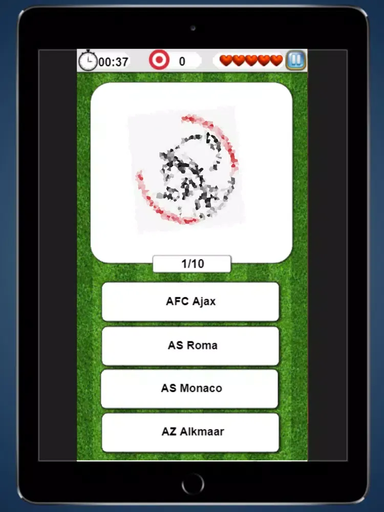 Football Clubs logo Quiz 2021 iPad  স্ক্রিনশট