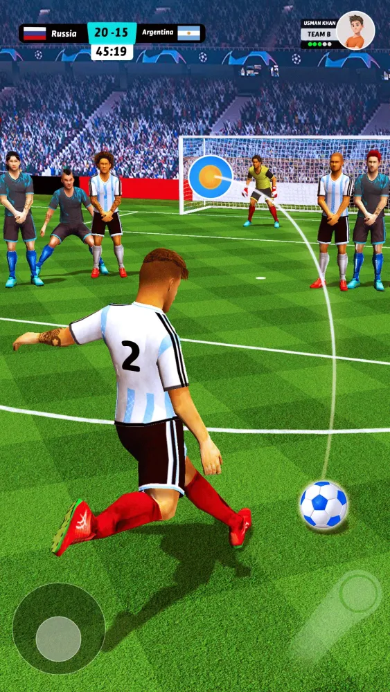 Penalty Kick Football Game Screenshots
