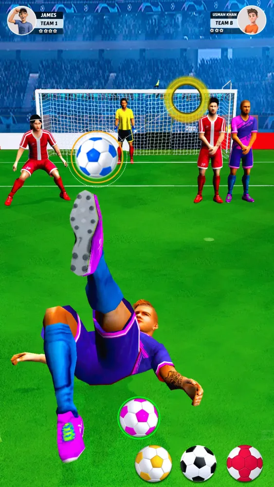 Penalty Kick Football Game Screenshots