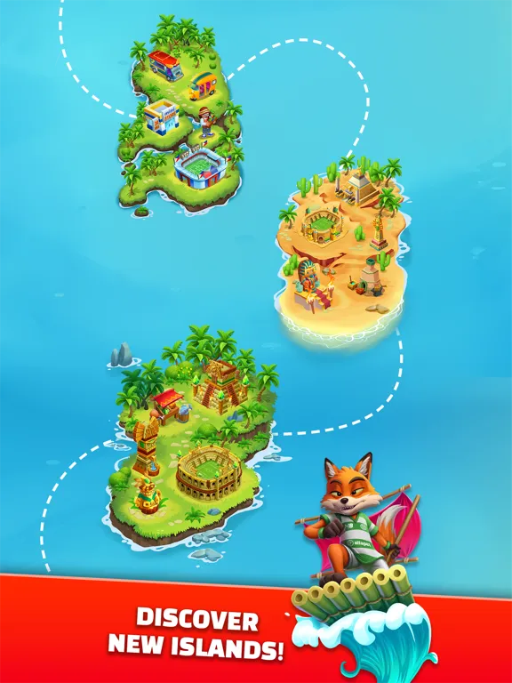 Capturas de pantalla de Foxy's Football Islands iPad 