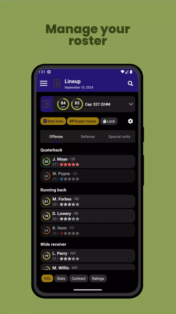 Football Legacy Manager 25 Screenshots