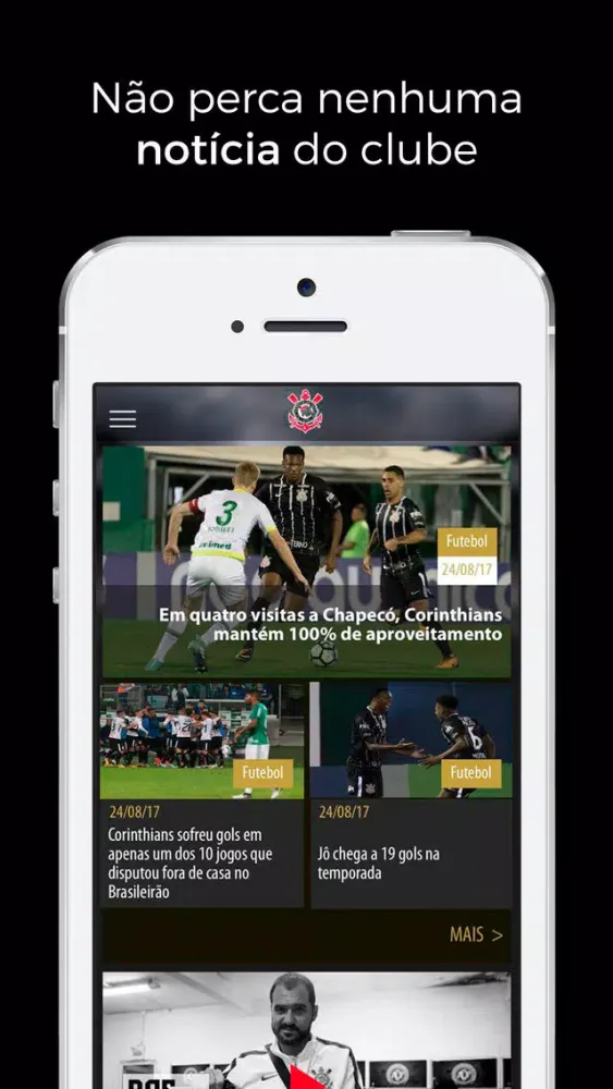 Zrzuty ekranu Corinthians Oficial
