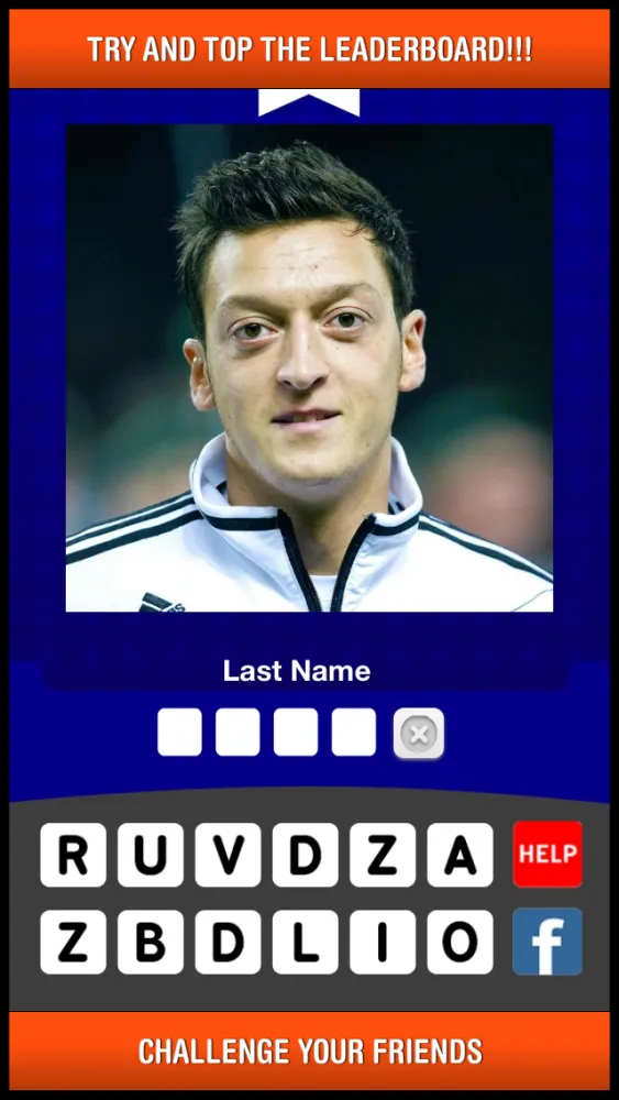 Ảnh chụp màn hình của Football player logo team quiz game: guess who's the top new real fame soccer star face pic
