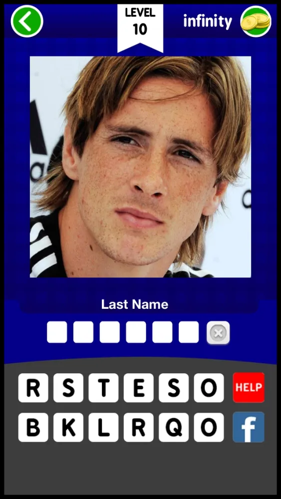 Ảnh chụp màn hình của Football player logo team quiz game: guess who's the top new real fame soccer star face pic