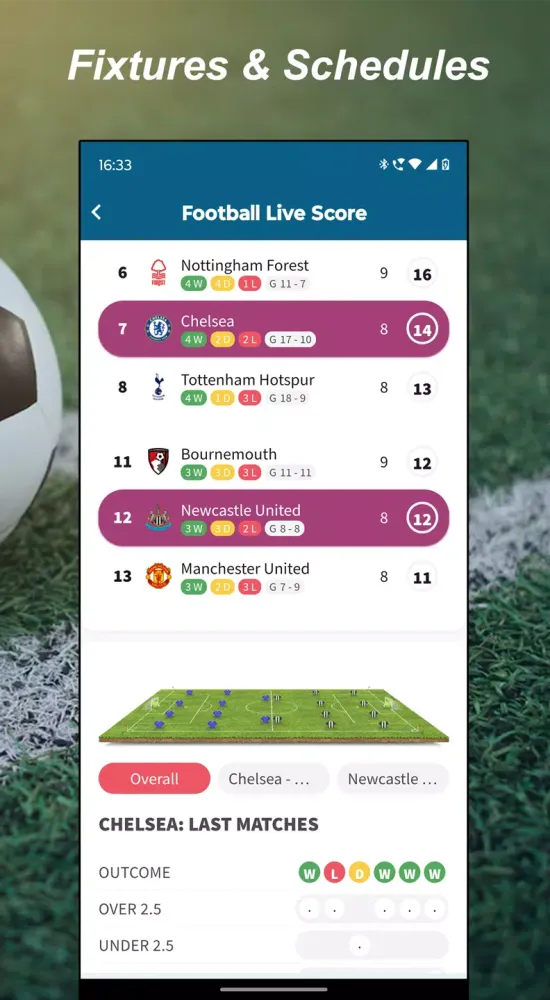 Capturas de tela do Live Football TV HD Streaming