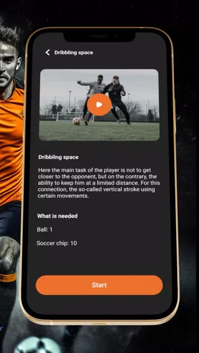 Tangkapan layar BTN - One button for soccer