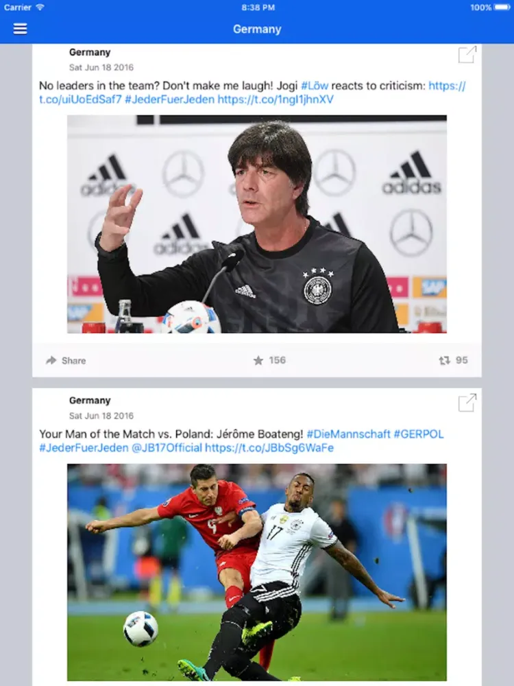 Screenshot di Football News - Soccer Updates iPad 