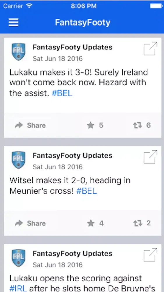 Screenshot di Football News - Soccer Updates
