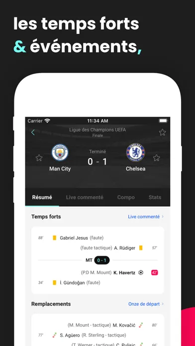 ภาพหน้าจอของ Foot Direct - live score