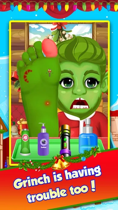 Christmas Foot Spa Doctor - little santa baby salon kids games for boys & girls! Screenshots