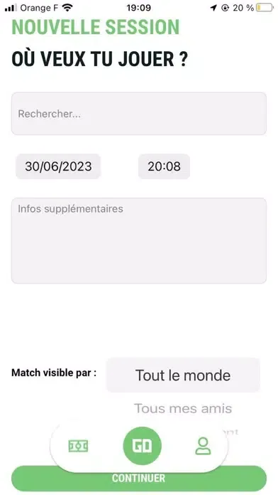 FOOTGO سکرین شاٹس