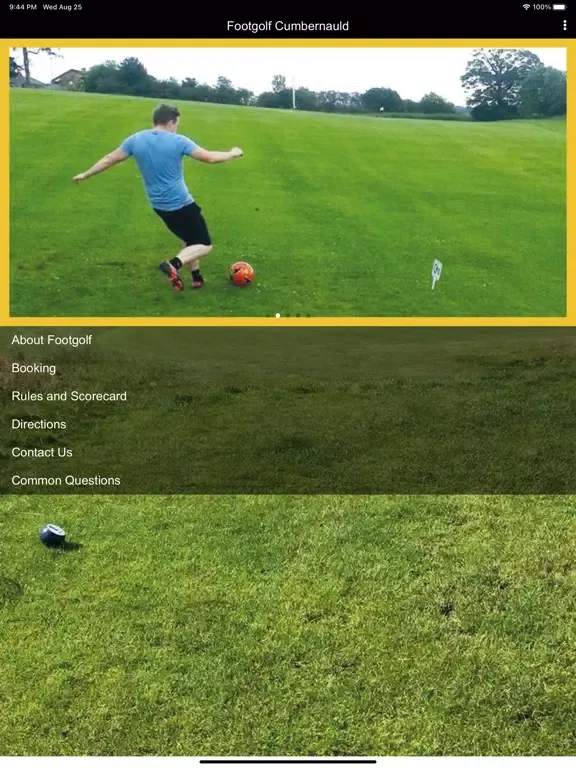 Footgolf Cumbernauld iPad  স্ক্রিনশট