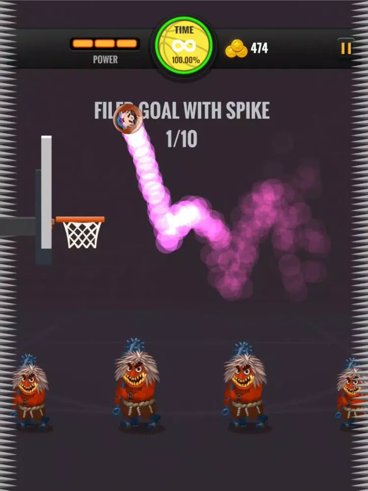 Hoop Hit - BasketBall Shot Hot iPad 应用截图
