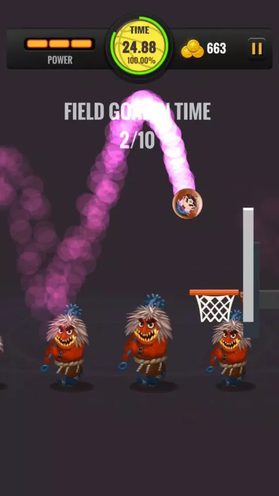 Hoop Hit - BasketBall Shot Hot应用截图