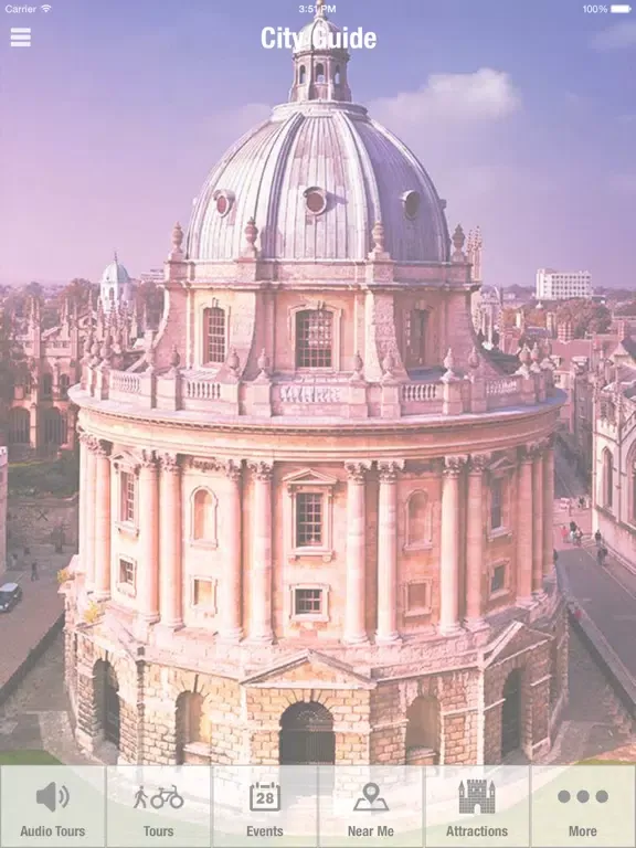Oxford City Guide iPad  스크린샷