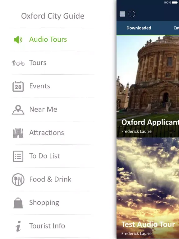 Oxford City Guide iPad  스크린샷
