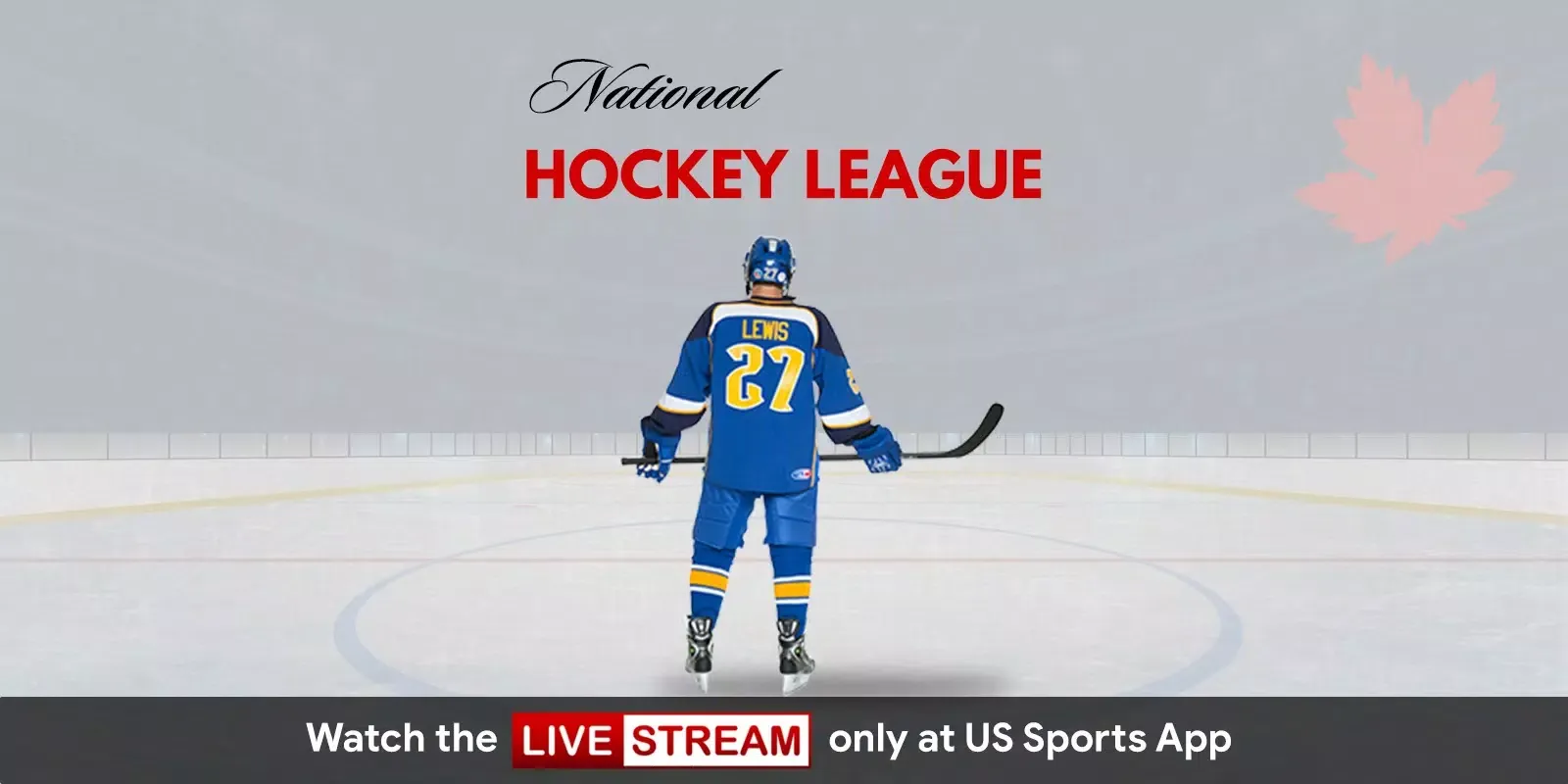 Tangkapan layar Live Streaming for NHL & NBA