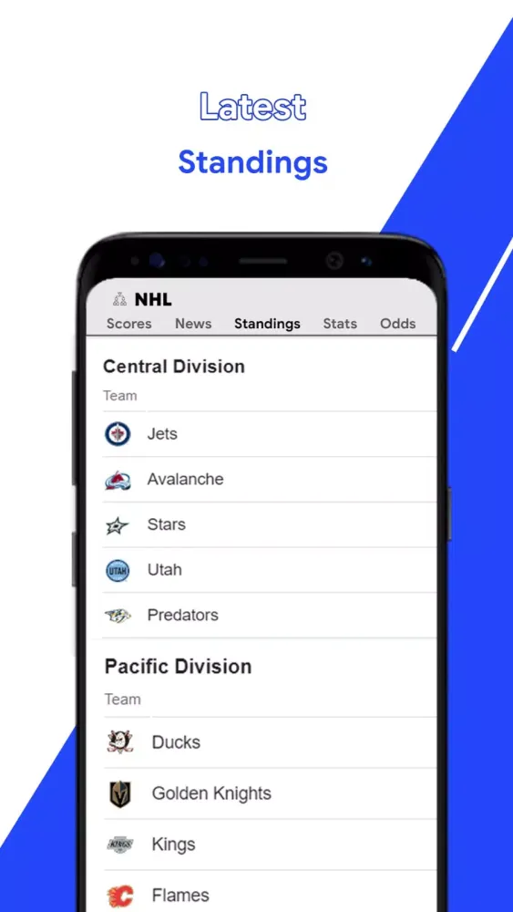 Tangkapan layar Live Streaming for NHL & NBA