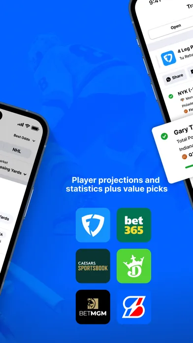 SmartPicks | Player Props Ekran Görüntüleri