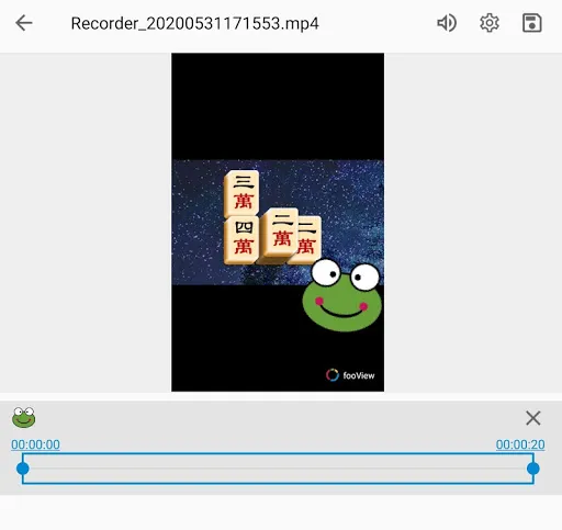 Screenshot di FV Video Player Editor