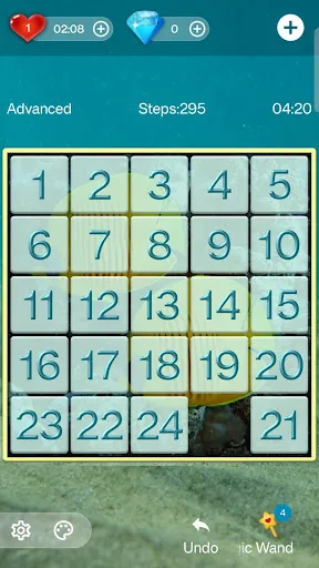 Zrzuty ekranu Number Puzzle - Sliding Puzzle