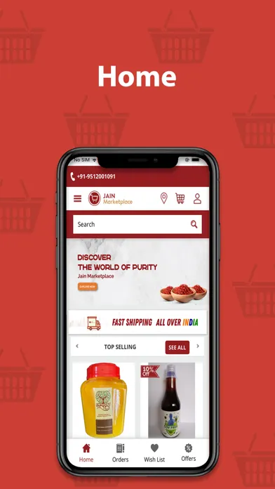 Capturas de pantalla de Jain Marketplace