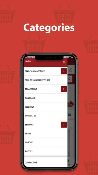 Capturas de pantalla de Jain Marketplace